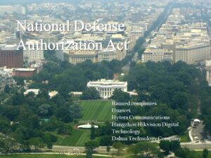 2019年度米国防権限法（NDAA2019）」